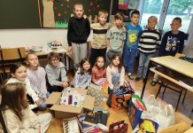 Učenici 3. a razreda OŠ Matija Gubec Cernik sudjelovali u humanitarnoj akciji za SOS Dječje selo Ladimirevci