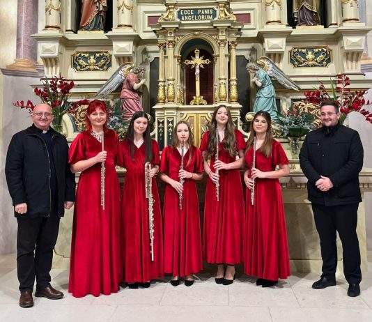 Ususret Došašću: Održan koncert duhovne glazbe “Anima Christi” u obradi kvarteta flauta
