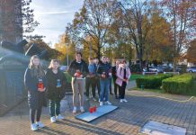 Učenici 1.H razreda odali počast poginulim braniteljima povodom Dana sjećanja