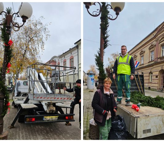 Uz blagdanski sjaj djelatnici Eko Konga uljepšali grad i donijeli duh Božića
