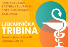 NAJAVA DOGAĐANJA: Ljekarnička tribina u Novoj Gradiški!