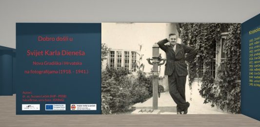 Predstavljanje virtualne izložbe u Gradskom muzeju Nova Gradiška: Svijet Karla Dieneša, Nova Gradiška i Hrvatska na fotografijama