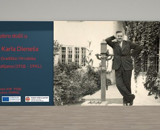 Predstavljanje virtualne izložbe u Gradskom muzeju Nova Gradiška: Svijet Karla Dieneša, Nova Gradiška i Hrvatska na fotografijama