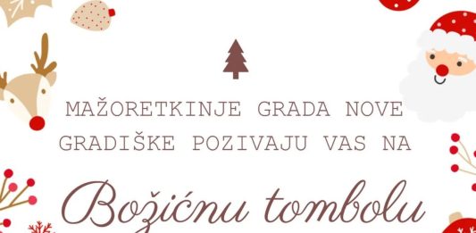 Božićna tombola Mažoretkinja Grada Nove Gradiške