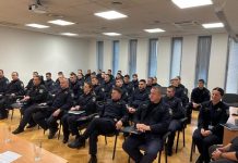 Prijem novih policijskih vježbenika u PU brodsko-posavsku
