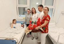 Sveti Nikola već stigao na Odjel za pedijatriju novogradiške bolnice
