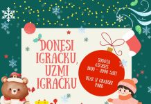 Udruga volontera poziva na tradicionalnu akciju “Donesi igračku, uzmi igračku”