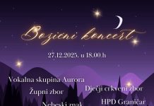 Najava: Župa poziva na svečani koncert u duhu Božića
