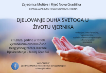 Evangelizacijsko-hagioterapijske tribine nastavljaju se i u 2026. godini u Novoj Gradiški