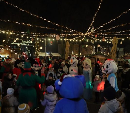 Veselo i rasplesano: Dječji doček Nove godine u Gradskom parku