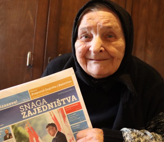 Utemeljiteljica Dragica Ivanišević 94 godine: Čestit Božić svima!