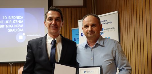 Donald Josipović dobitnik priznanja Udruženja obrtnika Nova Gradiška!