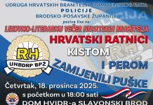 UHBDRPBPŽ: „Hrvatski ratnici kistom i perom zamijenili puške“