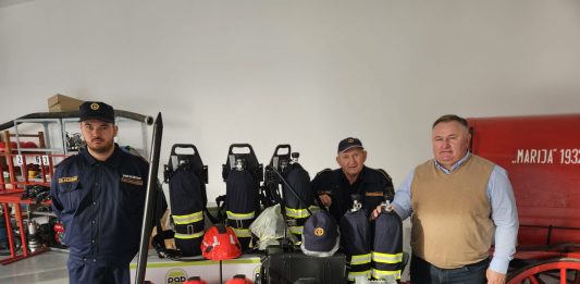 DVD-u Rešetari stigla zaštitna oprema za tehničke i strukturne intervencije