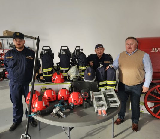 DVD-u Rešetari stigla zaštitna oprema za tehničke i strukturne intervencije