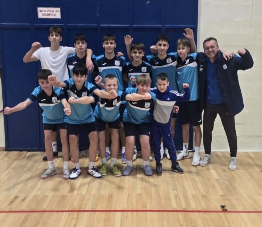 Selekcija starijih pionira Škole nogometa NK “Sloga” u finalu Božićnog turnira u Požegi!