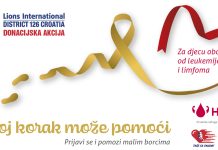 Skupljaj korake za djecu oboljelu od malignih bolesti!