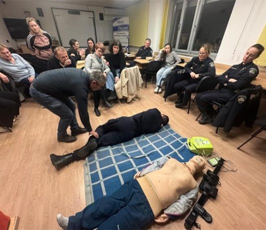 Policijski službenici u Novoj Gradiški unaprijedili znanja i vještine pružanja prve pomoći