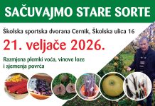 „Sačuvajmo stare sorte“ ponovno u Cerniku: Čuvari tradicije i autohtonog voća okupljaju se 21. veljače