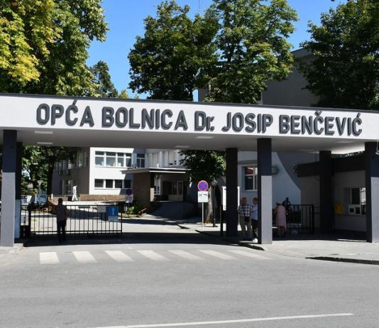 Zbog porasta gripe zabranjene posjete u Općoj bolnici dr. Josip Benčević u Slavonskom Brodu