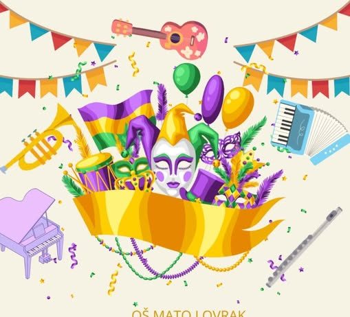 Učenici Glazbenog odjela Osnovne škole “Mato Lovrak” vas pozivaju na “Koncert pod maskama”