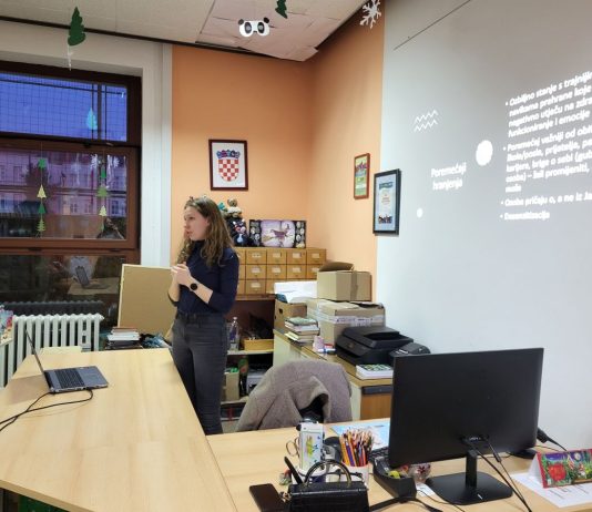 Predavanje o poremećajima u prehrani za učenike 7. razreda Osnovne škole Mato Lovrak