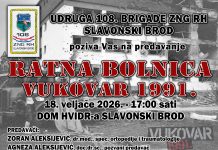 Uskoro predavanje u Slavonskom Brodu: Ratna bolnica Vukovar 1991.