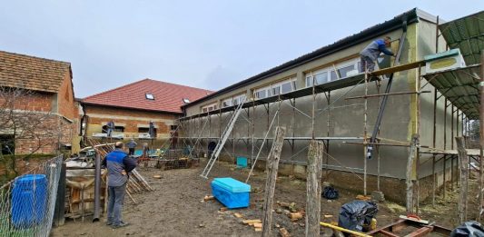 Radovi energetske obnove zgrade Društvenog doma u Adžamovcima u završnoj fazi