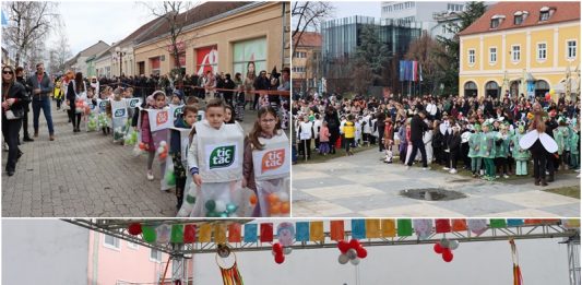 Male maškare zavladale Novom Gradiškom: Dan ispunjen smijehom, plesom i krafnama