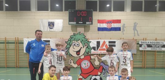 Limačići Škole nogometa Sloga osvojili Nopo JAF kup i zaključili sjajnu dvoransku sezonu