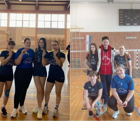 Sjajan uspjeh naših badmintonašica: Plasman na državno natjecanje