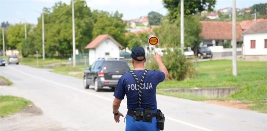 Nova Gradiška: Mladić bez vozačke za volanom ukradenog vozila, drugi čupao sadnice po gradu