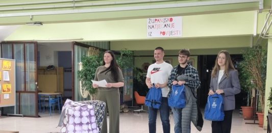 Izvrsni rezultati učenika Gimnazije na Županijskom natjecanju iz povijesti