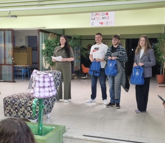 Izvrsni rezultati učenika Gimnazije na Županijskom natjecanju iz povijesti