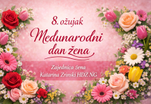 Zajednica žena Katarina Zrinski – čestitka povodom Međunarodnog dana žena